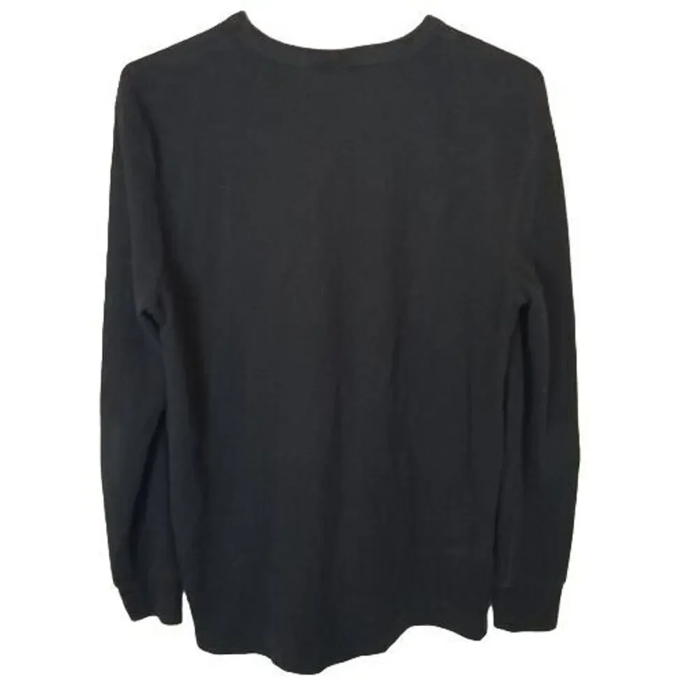 ZARA Mens Knit Sweater Size S Minimalist Classic Pullover Crew Neck Everyday